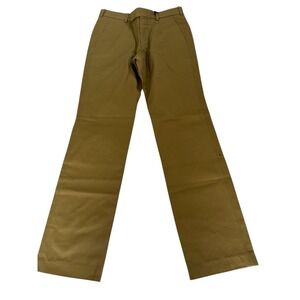 NWT Sugarcube Men's Sz 29 Chino Style Pants Khaki Brown Made In USA